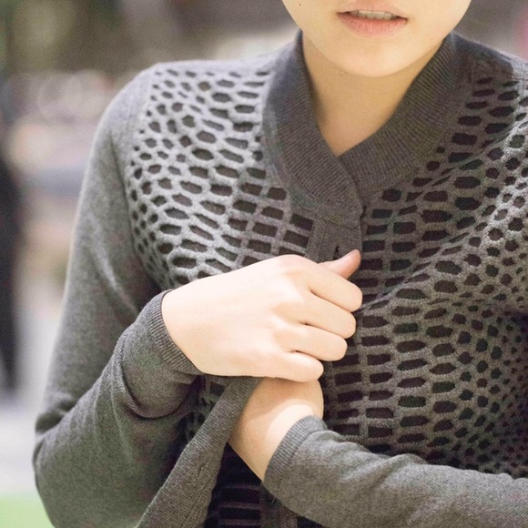 Emily Keller Sweaters - NWT Knit Bomber Cardigan